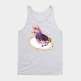 Moonlit Cafe Badge Tank Top